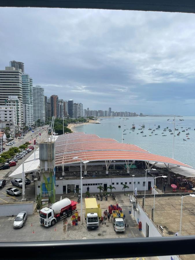 포르탈레자 Iate Plaza - Calcadao - Frente Mar Flat 603 아파트 외부 사진