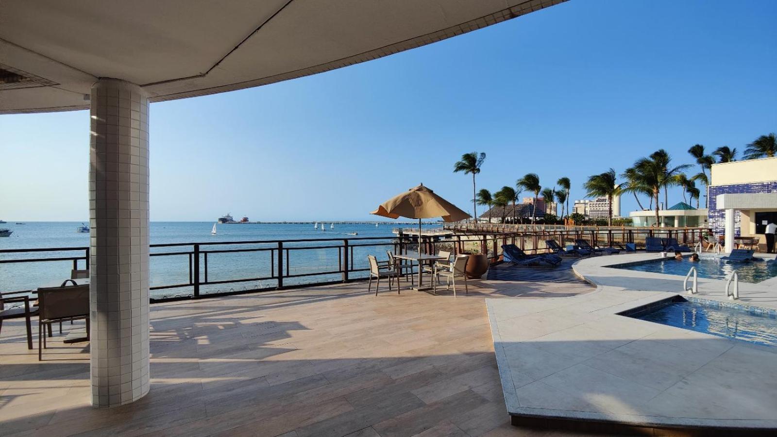 포르탈레자 Iate Plaza - Calcadao - Frente Mar Flat 603 아파트 외부 사진