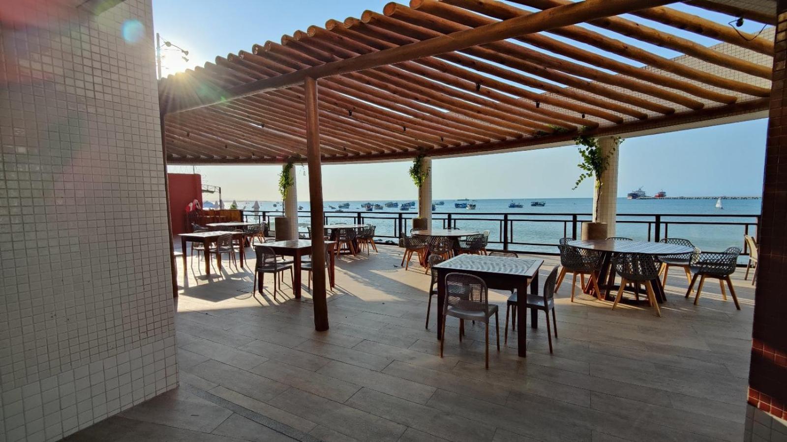 포르탈레자 Iate Plaza - Calcadao - Frente Mar Flat 603 아파트 외부 사진